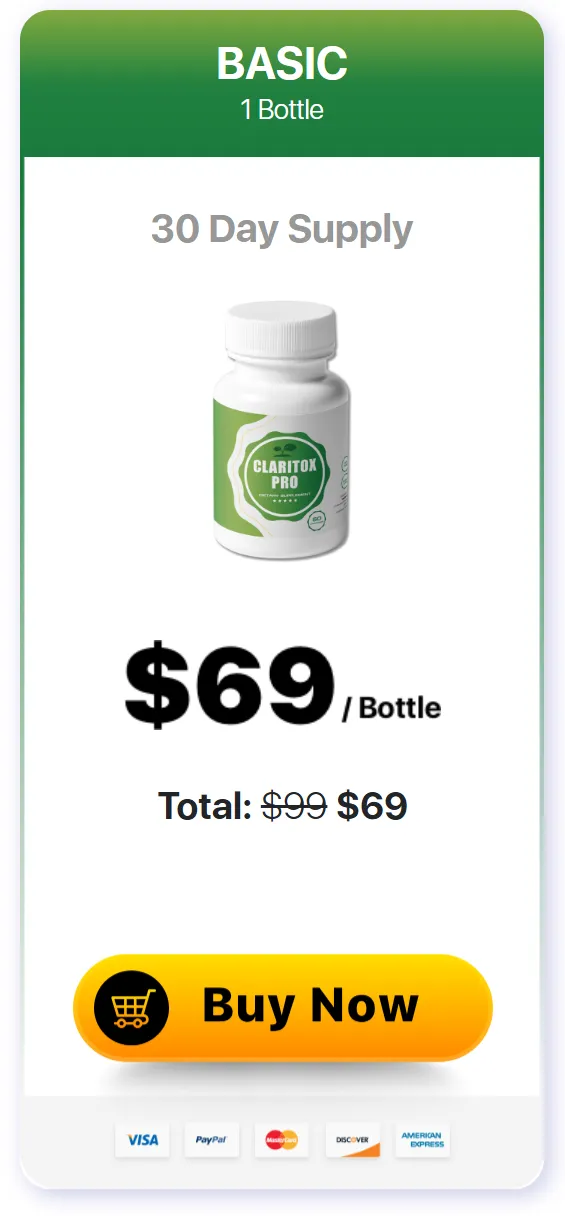 Claritox Pro-1 bottle price